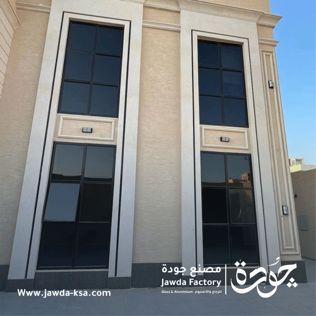 أبواب ألمنيوم مصنع جودة للزجاج والألمنيوم - أبواب ألمنيوم